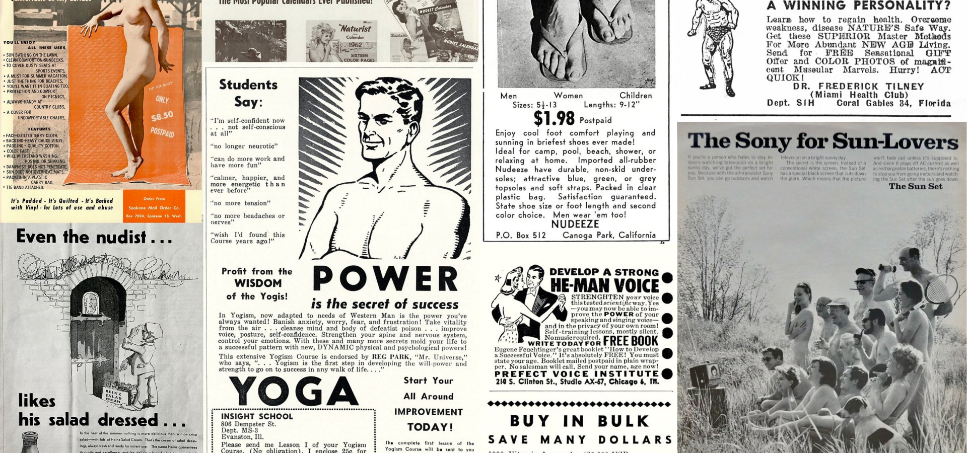 Targeted nudist advertising